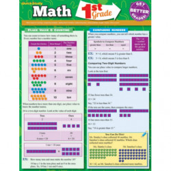 Math 1st Grade Laminated Guide